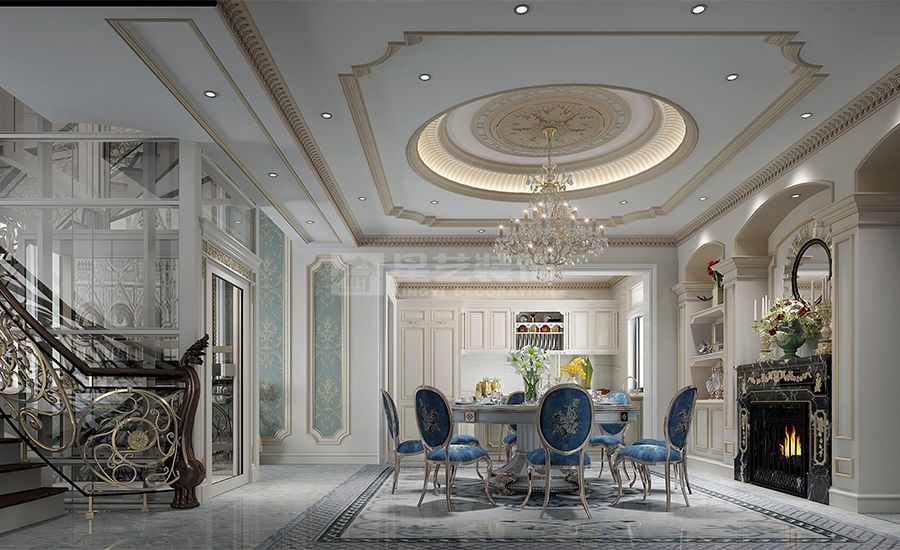 法式新古典独栋别墅(图5)