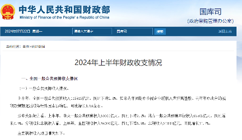 2337亿元！财政部公布2024上半年房产税收入