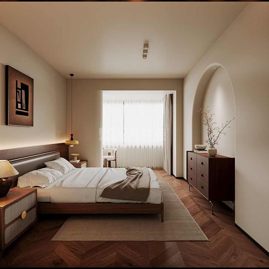 暖棕雅调，藏露有致的精致居境(图9)