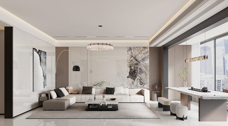 广州恒大绿洲大平层