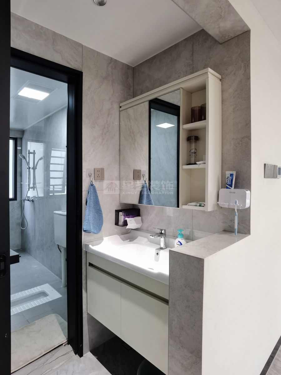 贺州280平复式楼带空中花园实景(图16)