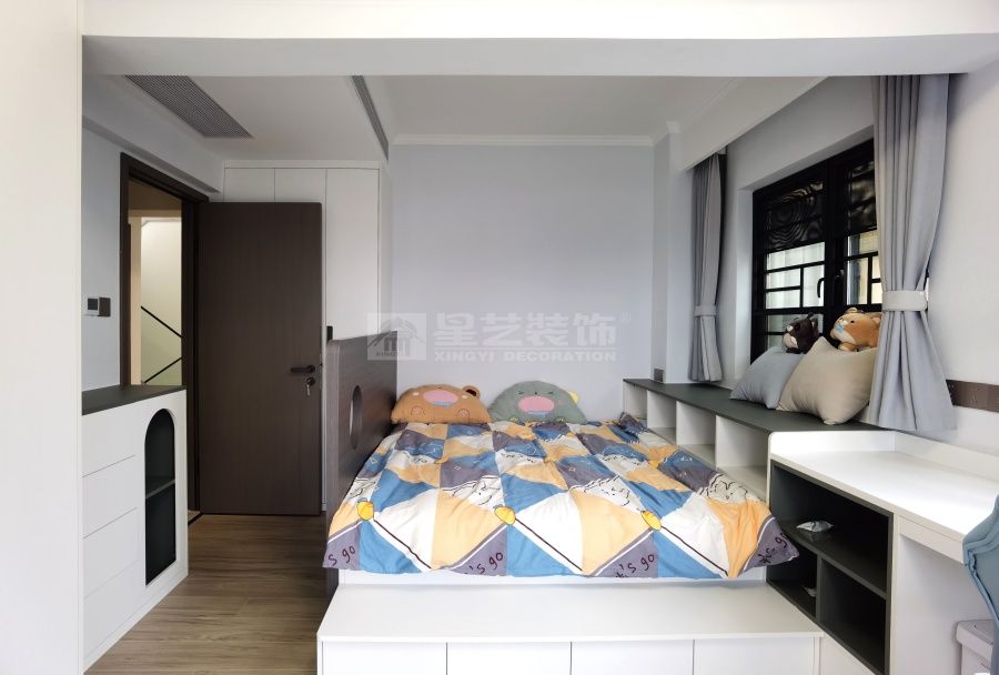 贺州280平复式楼带空中花园实景(图19)