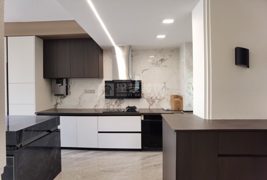 贺州江滨华府17-03户型现代风实景(图13)