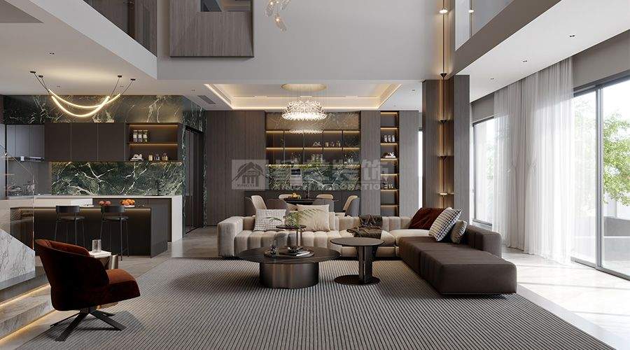 轻奢静界：双层空间里的当代生活奏鸣(图4)