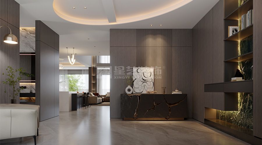 轻奢静界：双层空间里的当代生活奏鸣(图9)