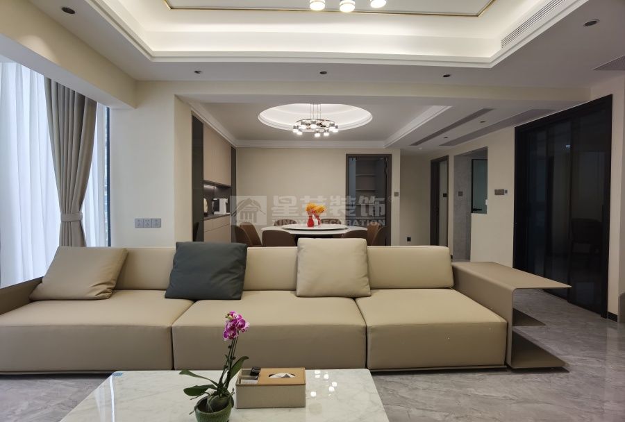 贺州280平复式楼带空中花园实景(图1)