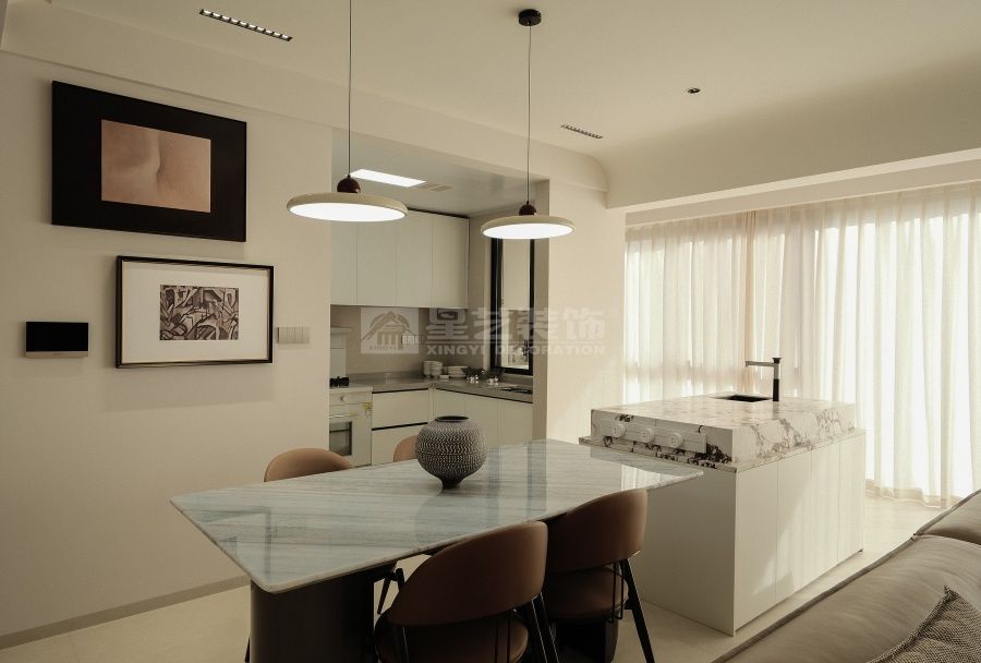 贺州江湾幸福里21栋02户型现代奶油风(图7)