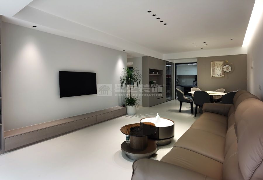 贺州龙腾雅苑140平三房现代风(图4)