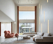 现代美学邂逅别墅空间：在800㎡空间里，让生活与设计对话