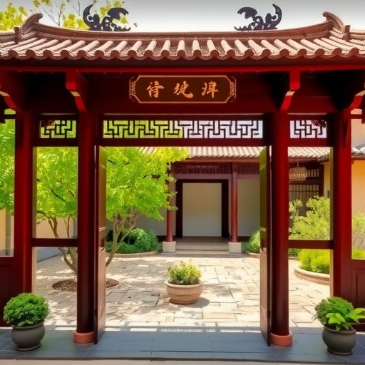 塘溪津门