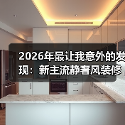 2026年最让我意外的发现:新主流静奢风装修设计,根本不是你以为的那样 2026年最让我意外的发现:新主流静奢风装修设计,根本不是你以为的那样
