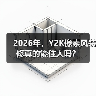 2026年,Y2K像素风装修真的能住人吗? 2026年,Y2K像素风装修真的能住人吗?