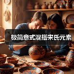 极简意式混搭宋氏元素（图1）