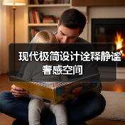 现代极简设计诠释静谧奢感空间（图1）