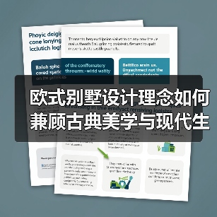 欧式别墅设计理念如何兼顾古典美学与现代生活？（图2）