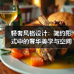 轻奢风格设计：简约形式中的奢华美学与空间互动