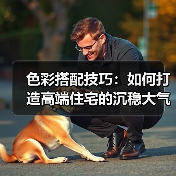色彩搭配技巧：如何打造高端住宅的沉稳大气空间（图2）