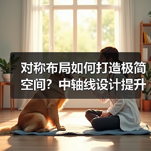 对称布局如何打造极简空间？中轴线设计提升秩序感