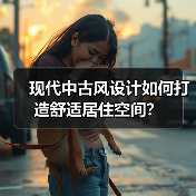现代中古风设计如何打造舒适居住空间？（图3）