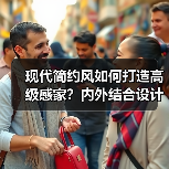 现代简约风如何打造高级感家？内外结合设计解析（图3）