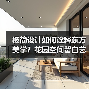 极简设计如何诠释东方美学？花园空间留白艺术解析（图1）