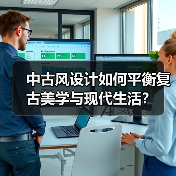 中古风设计如何平衡复古美学与现代生活？（图3）