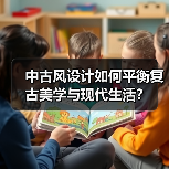 中古风设计如何平衡复古美学与现代生活？（图2）