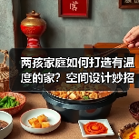 两孩家庭如何打造有温度的家？空间设计妙招大公开（图3）