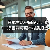 日式生活空间设计：素净色调与原木材质打造通透雅致（图2）