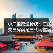 小户型改造秘诀：二房变三房满足三代同堂居住需求（图3）