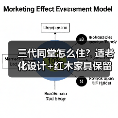 三代同堂怎么住？适老化设计+红木家具保留方案（图3）