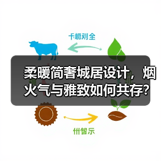 柔暖简奢城居设计，烟火气与雅致如何共存？（图2）