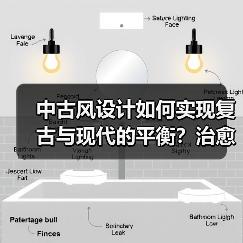 中古风设计如何实现复古与现代的平衡？治愈小筑诠释雅致生活空间（图2）
