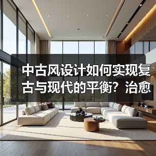 中古风设计如何实现复古与现代的平衡？治愈小筑诠释雅致生活空间（图4）