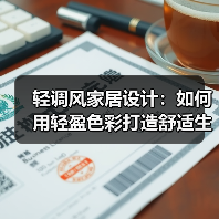 轻调风家居设计:如何用轻盈色彩打造舒适生活空间? 轻调风家居设计:如何用轻盈色彩打造舒适生活空间?