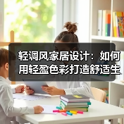 轻调风家居设计：如何用轻盈色彩打造舒适生活空间？（图4）