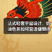 法式轻奢平层设计，奶油色系如何营造慵懒诗意空间？（图2）