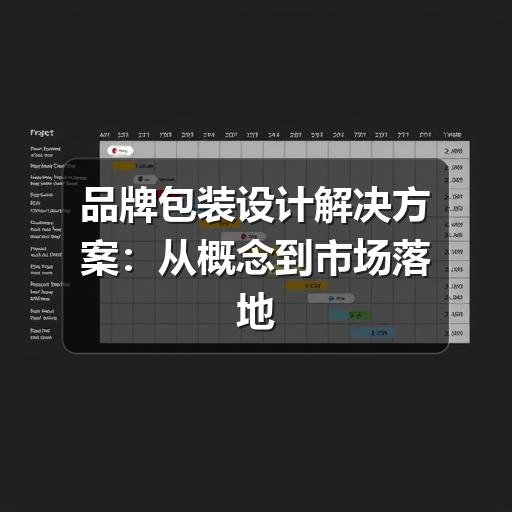 品牌包装设计解决方案：从概念到市场落地的全程策略
