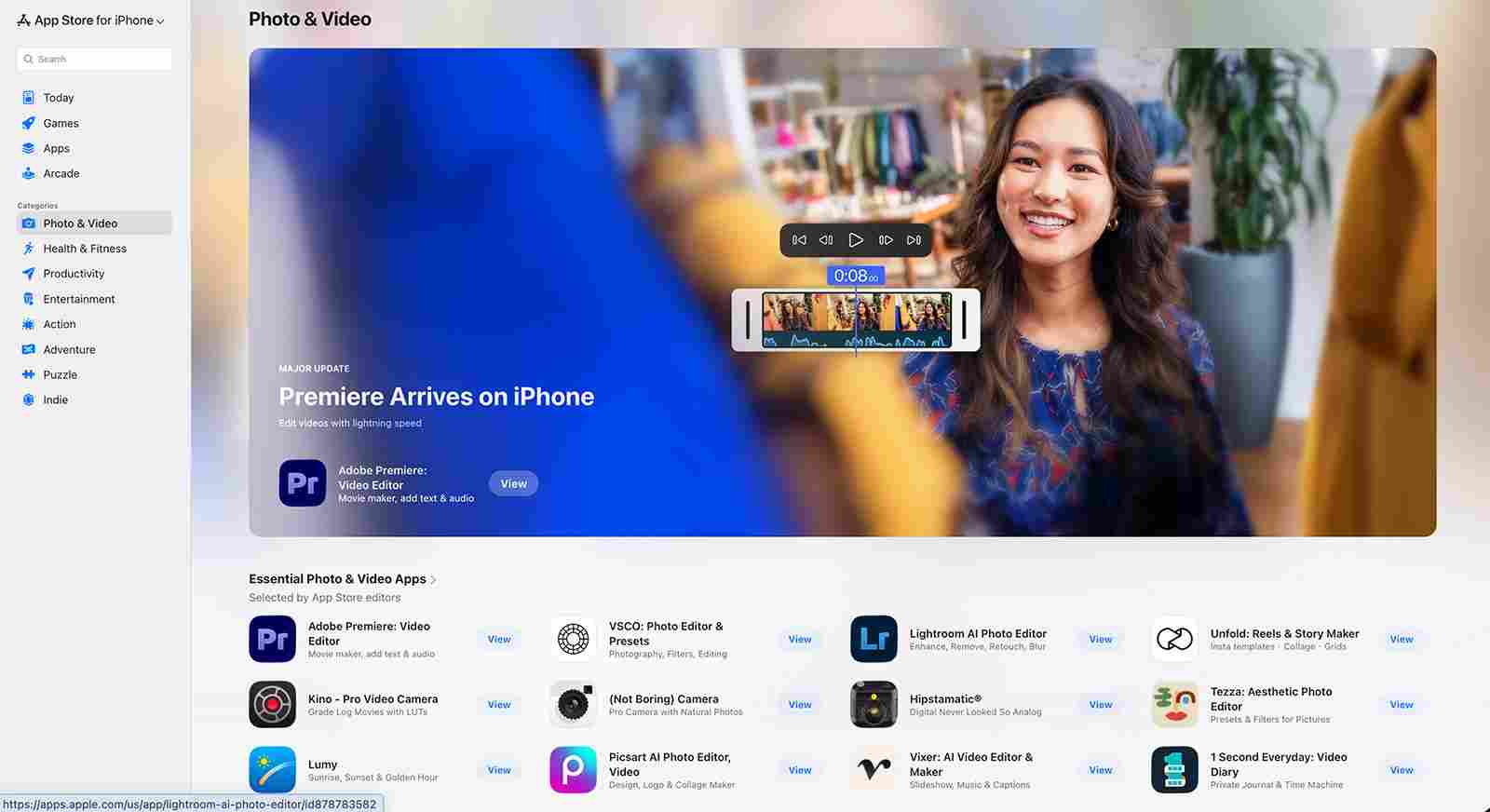 Apple 正式推出全新网页版 App Store