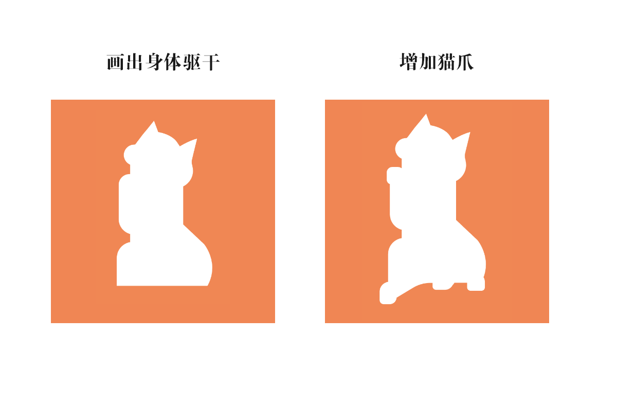 AI+PS画可爱的招财猫插画Banner